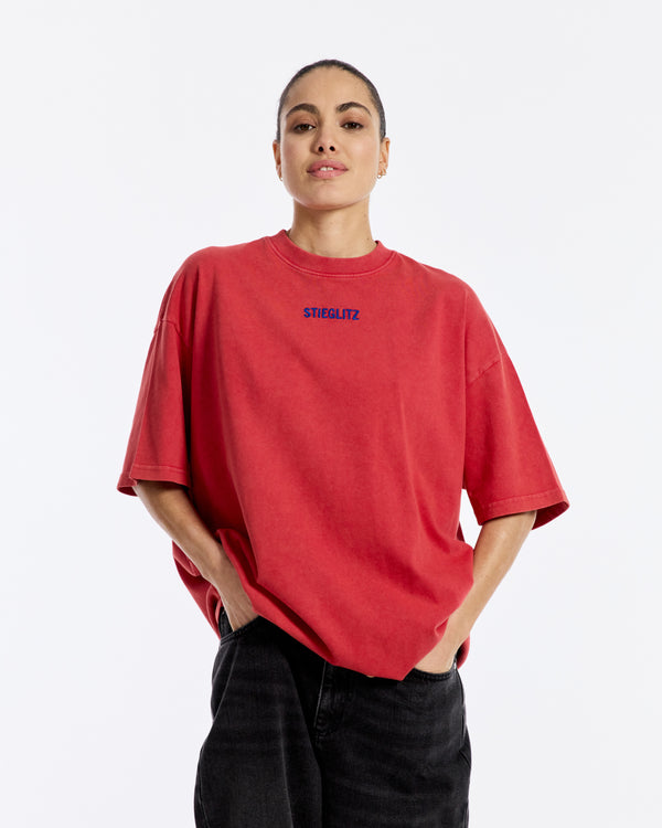 Stieglitz Worn Out T-shirt | Red