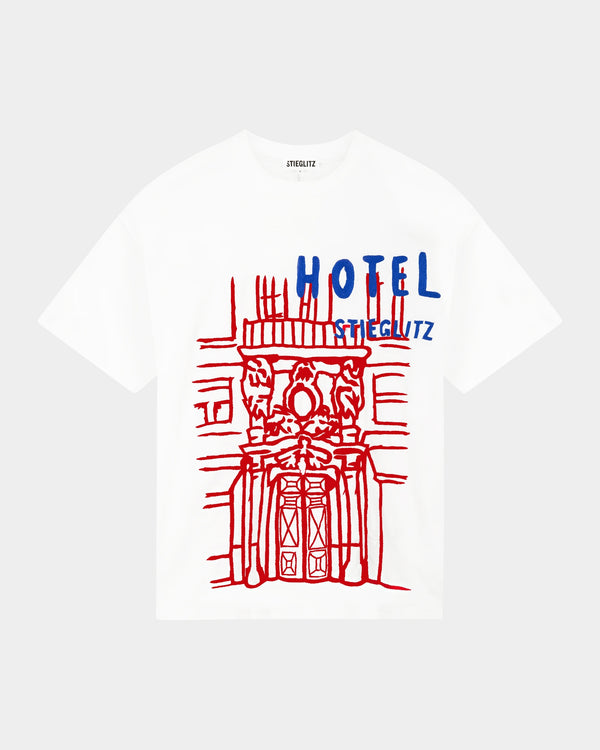 Stieglitz Stieglitz x Kilometre Hotel Stieglitz T-Shirt | White