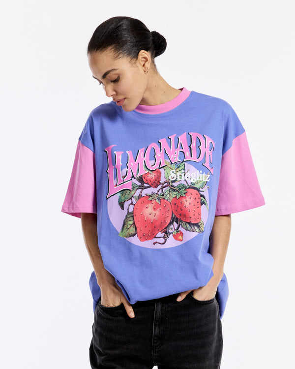 Stieglitz Yves Oversized T-shirt | Purple