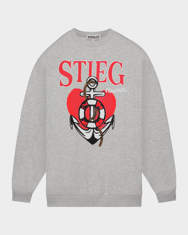 Stieglitz Yvette Sweater | Melange grey