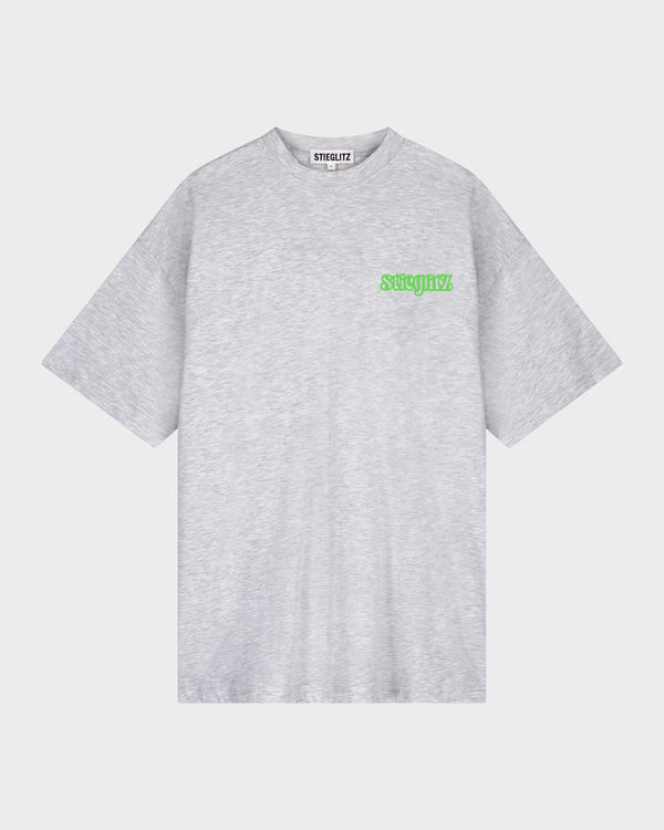 Stieglitz World Of Stieg Oversized T-shirt | Melange grey