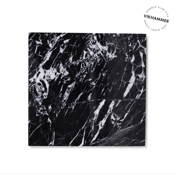 stoned Black Marble Board 'Victor'