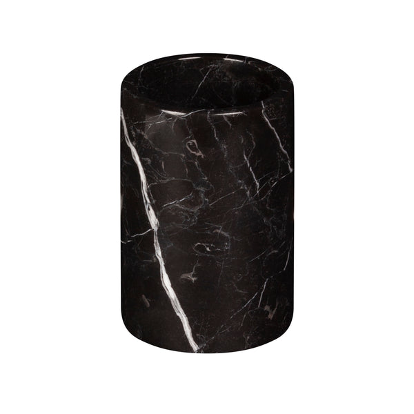 stoned Black Marble Bottle Cooler