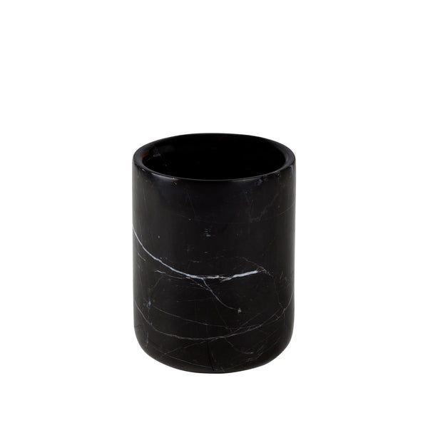 stoned Black Marble 'Classic' Toothbrush Holder