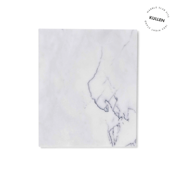 stoned Bold White Marble Board 'Kevin'