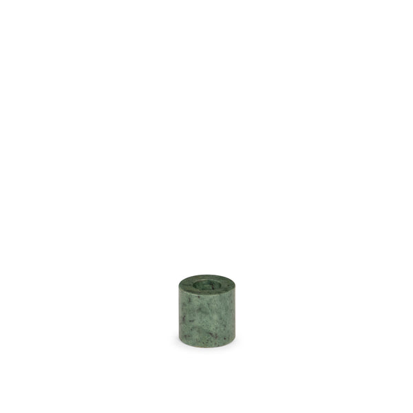 stoned Green Marble Candle Holder S