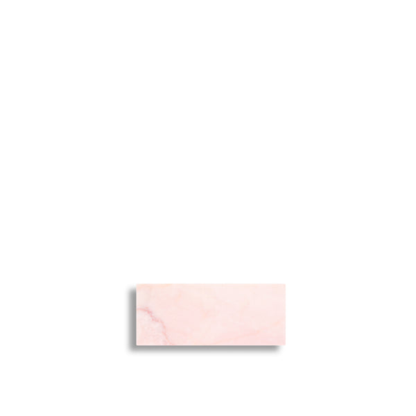 stoned Pink Marble Rectangular Board XS