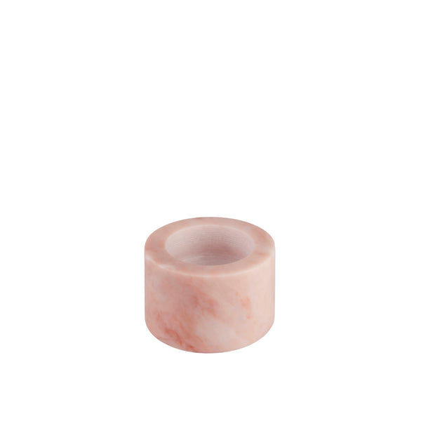 stoned Pink Marble Tea Light Holder