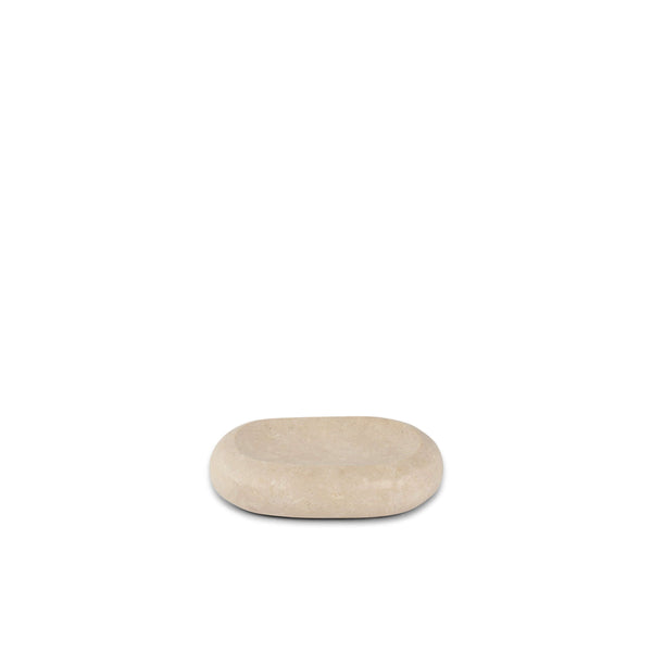 stoned Travertine 'Classic' Soap Dish