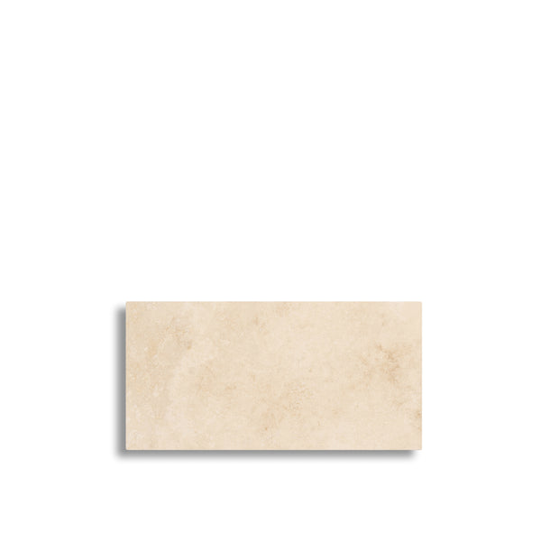 stoned Travertine Rectangular Board M - 20 x 40 cm