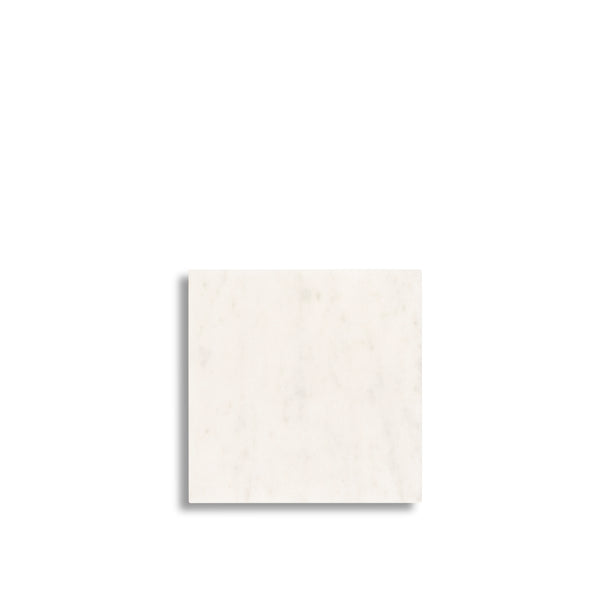 stoned White Marble Square Board M - 30 x 30 cm