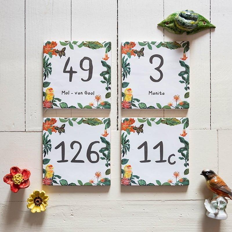 Storytiles De Papegaai Verwelkomt Je