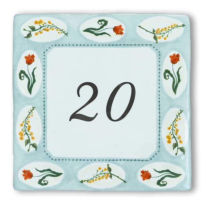 storytiles Garden Flowers in blue