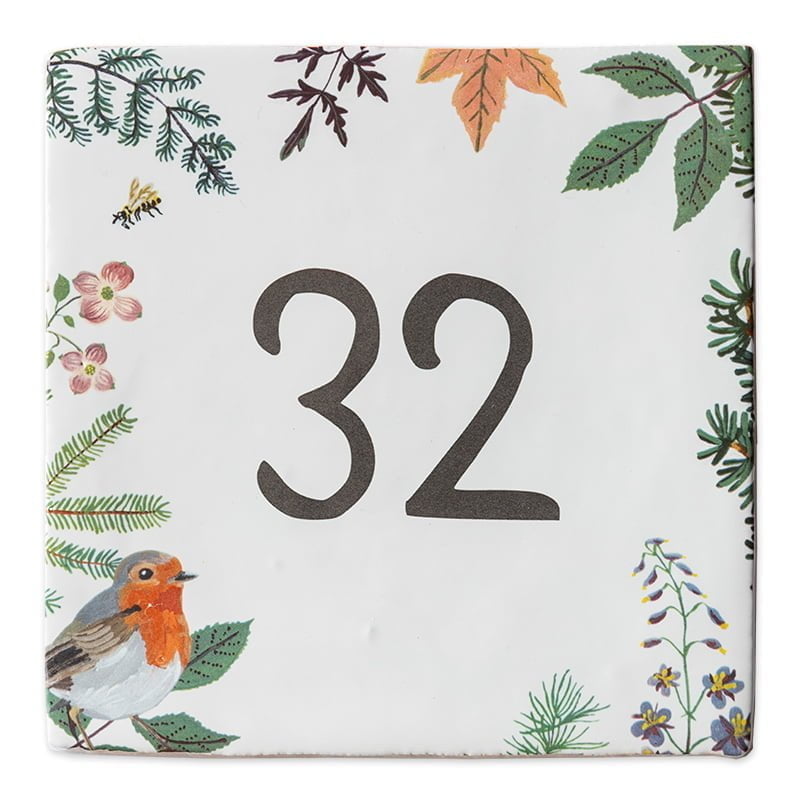 storytiles Het roodborstje verwelkomt je