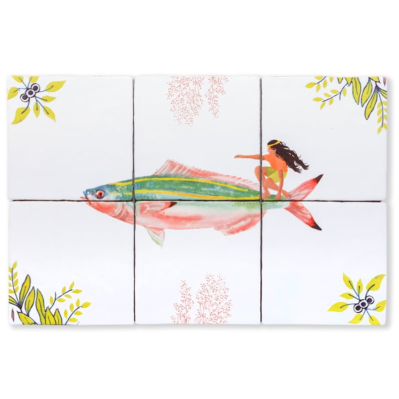 storytiles Met de golven mee