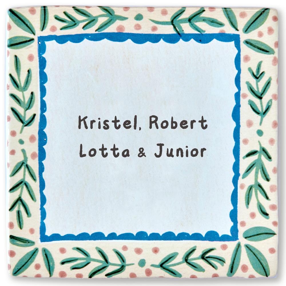 storytiles Middenin de groene takjes