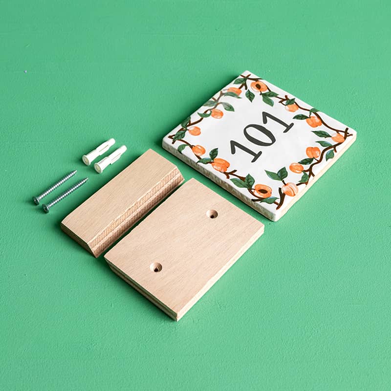 storytiles Ophangplaatje huisnummertegel