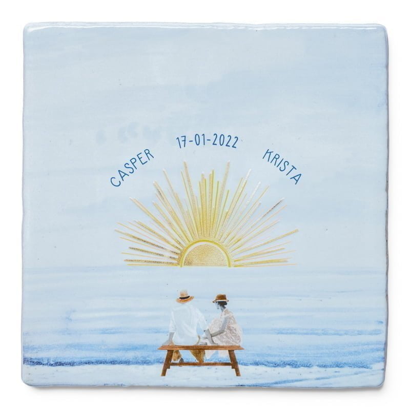 storytiles Samen de zon zien zakken