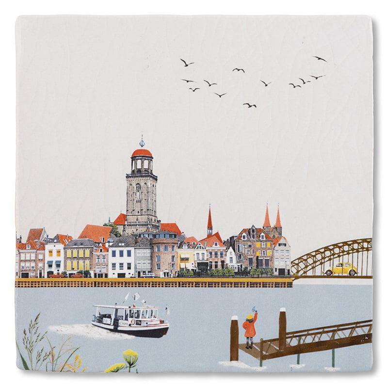 storytiles Zwaaiend naar Deventer