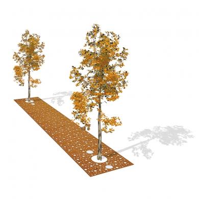 street life Boomroosterstroken