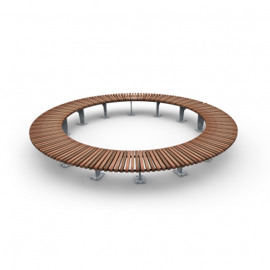 street life Cliffhanger Circular Benches