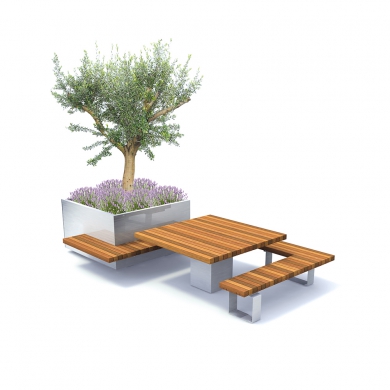 street life Solid Meet&Work Table Setups