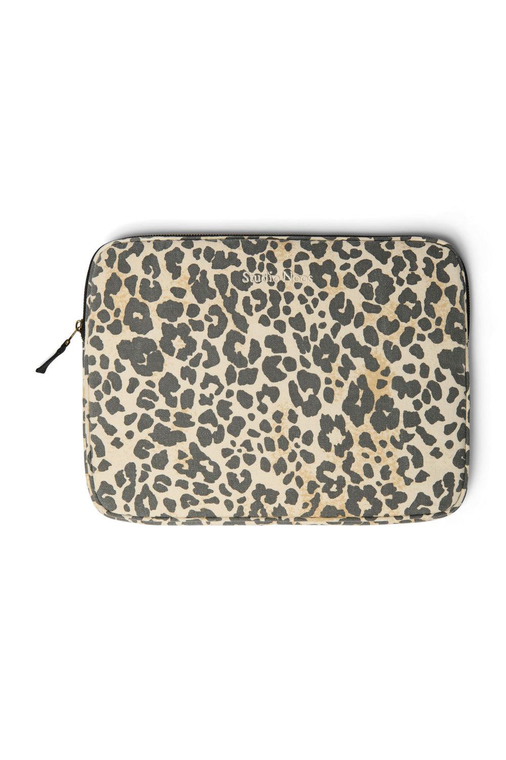 studio noos 13 INCH Soft Cotton Leopard Laptophoes