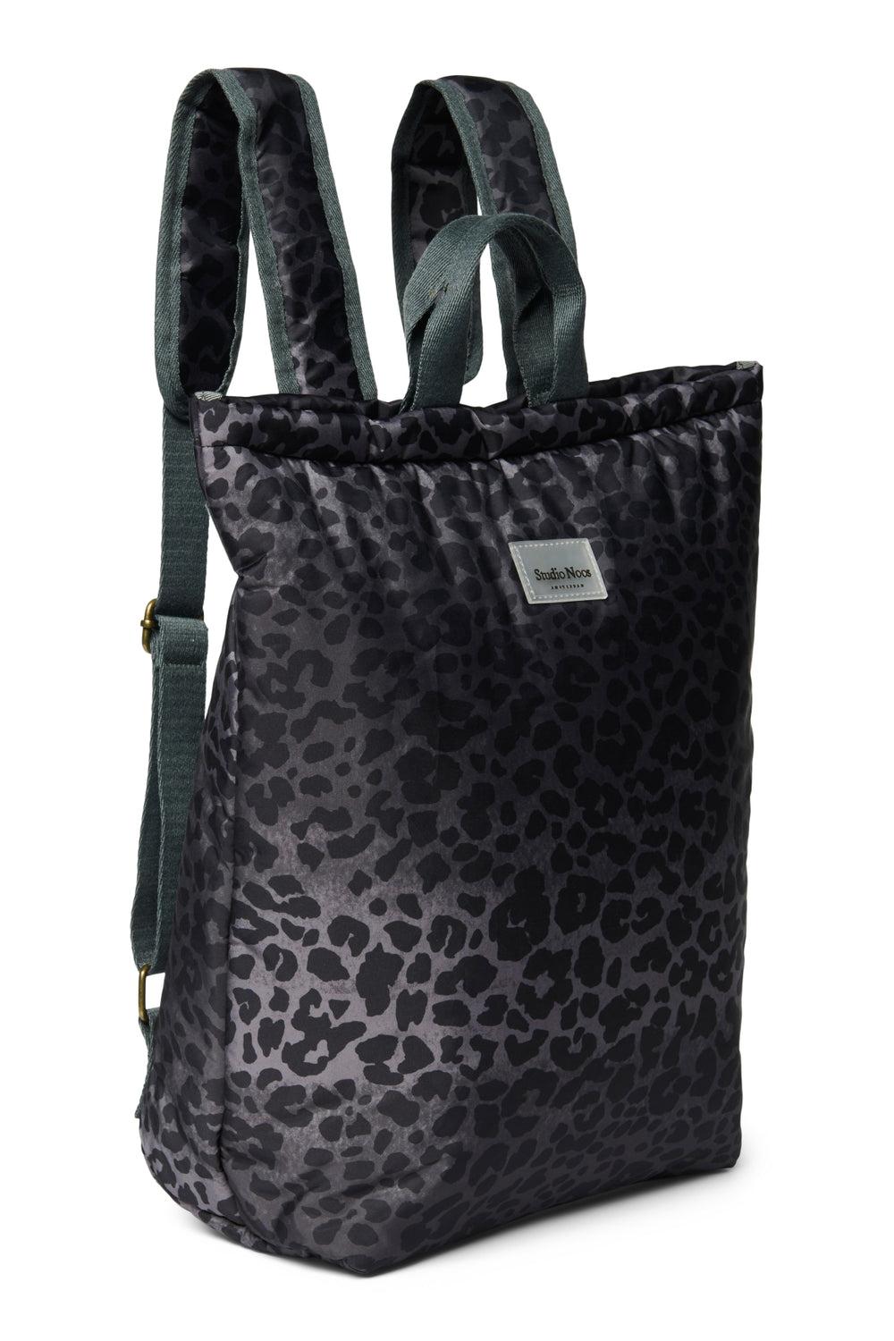 Studio Noos Antra Leopard Puffy Adult Backpack
