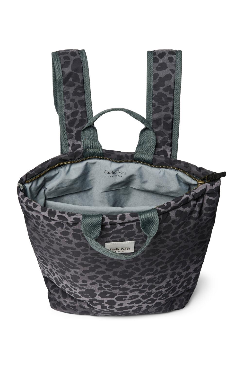 Studio Noos Antra Leopard Puffy Adult Backpack