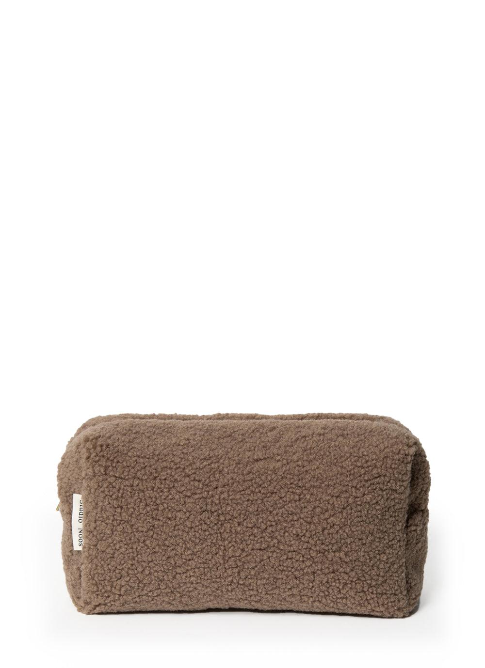 studio noos Bruine Teddy Pouch