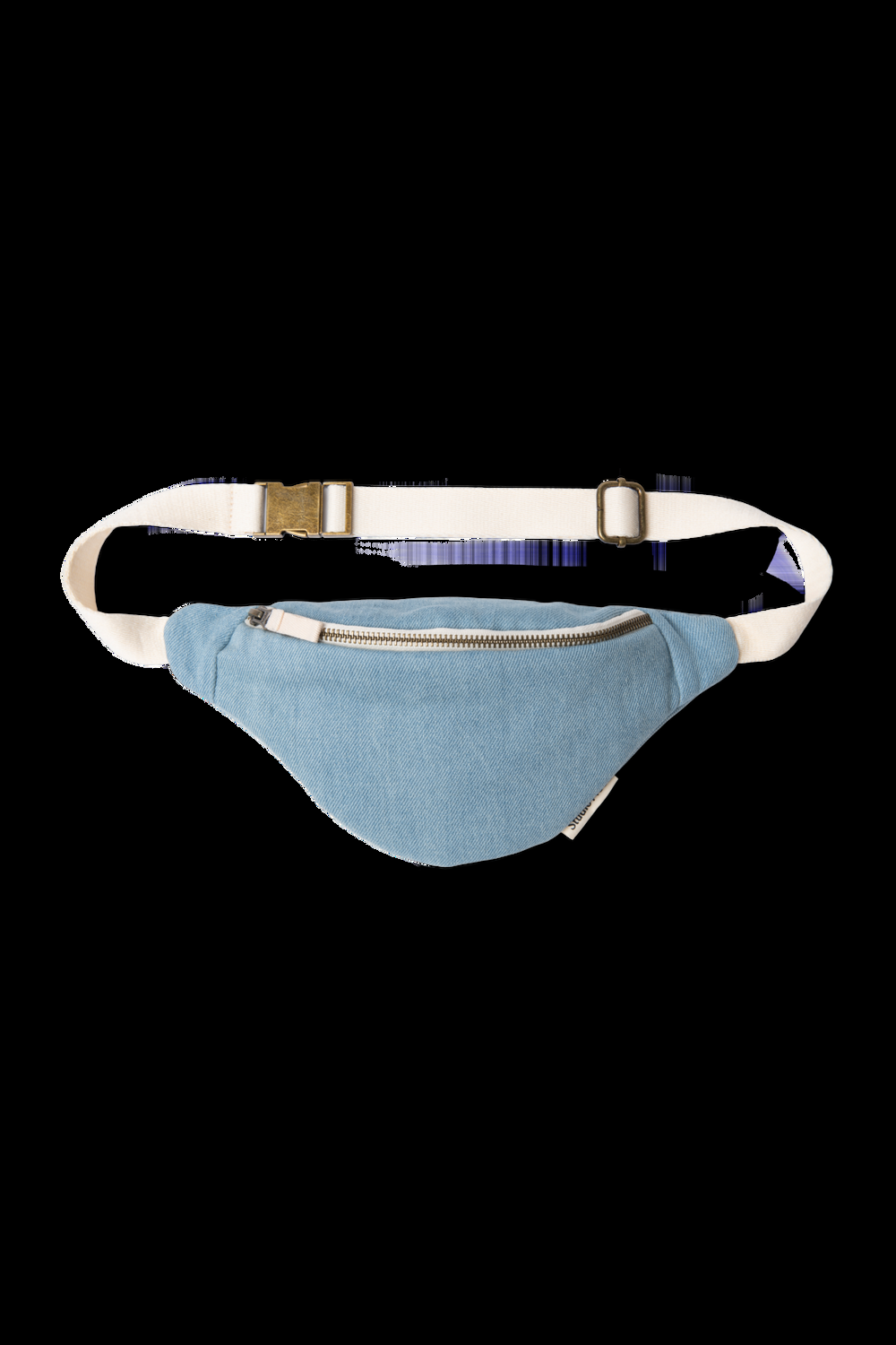 studio noos Denim Solid Mini Fanny Pack