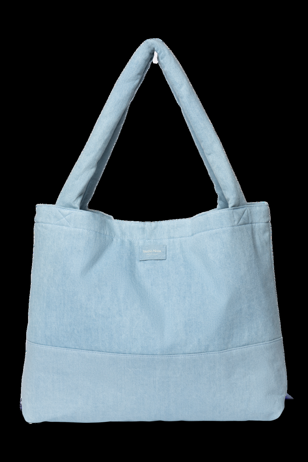 studio noos Denim Solid Mom Bag
