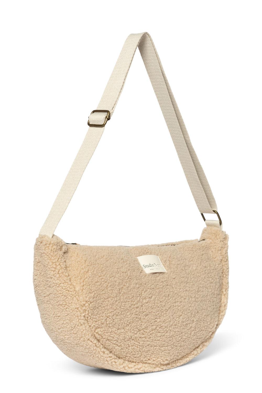 Studio Noos Ecru Teddy Adult Fanny Pack