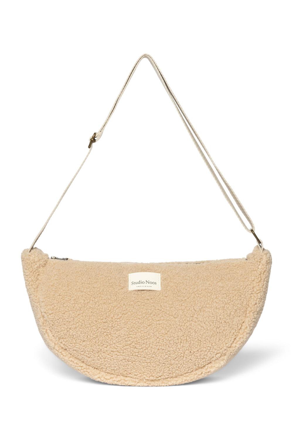 studio noos Ecru Teddy Adult Fanny Pack