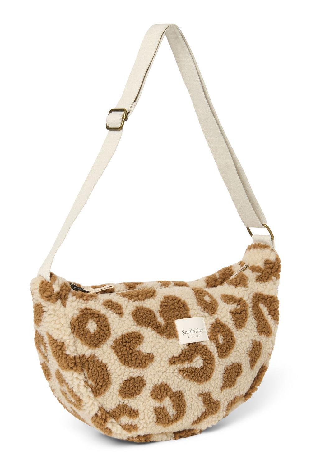 Studio Noos Ecru Teddy Hearts Adult Fanny Pack