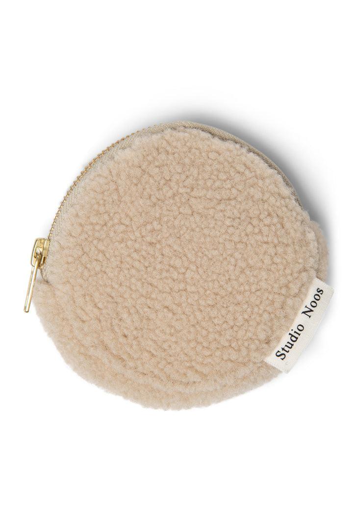 studio noos Ecru Teddy Portemonnee