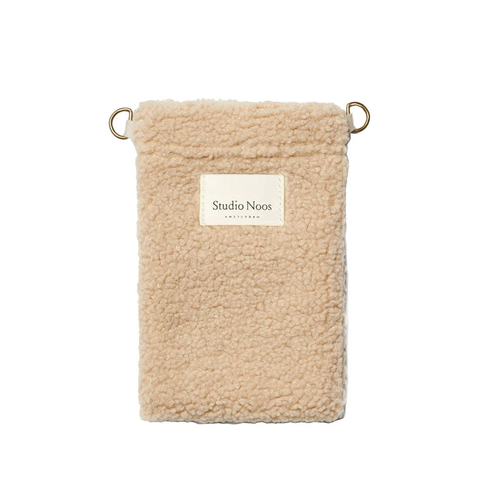 studio noos Ecru Teddy Telefoontasje