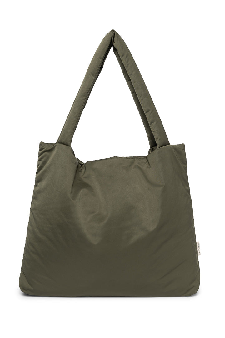 studio noos Groene Puffy Mom Bag