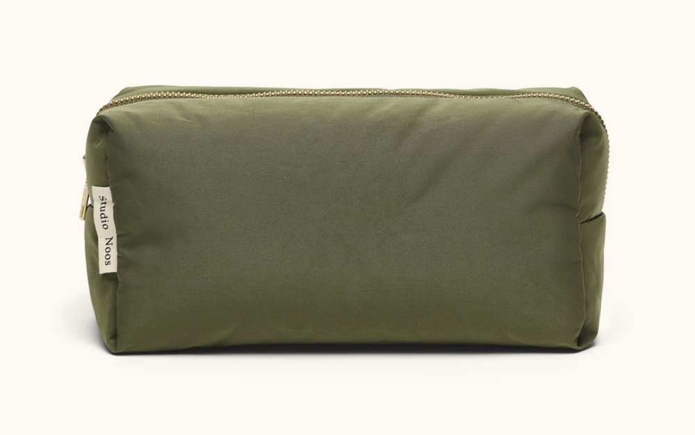 studio noos Groene Puffy Pouch