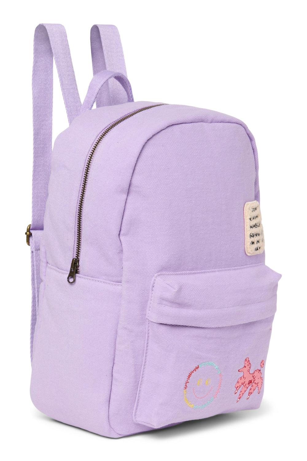 Studio Noos Lilac Cotton Midi Backpack