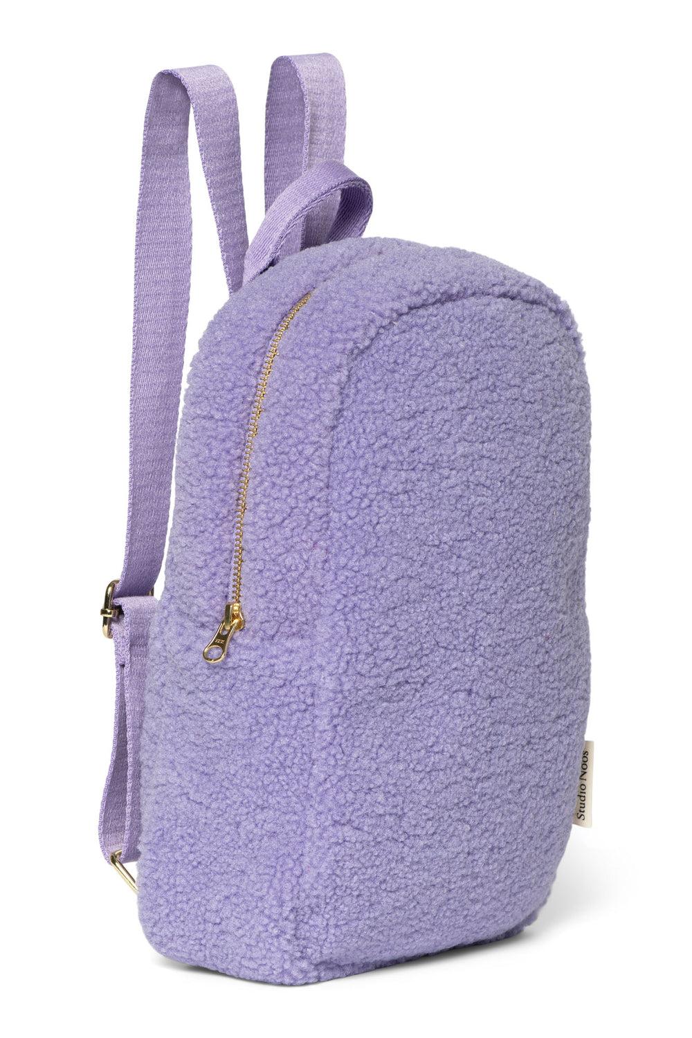 Studio Noos Lilac Teddy Mini Backpack
