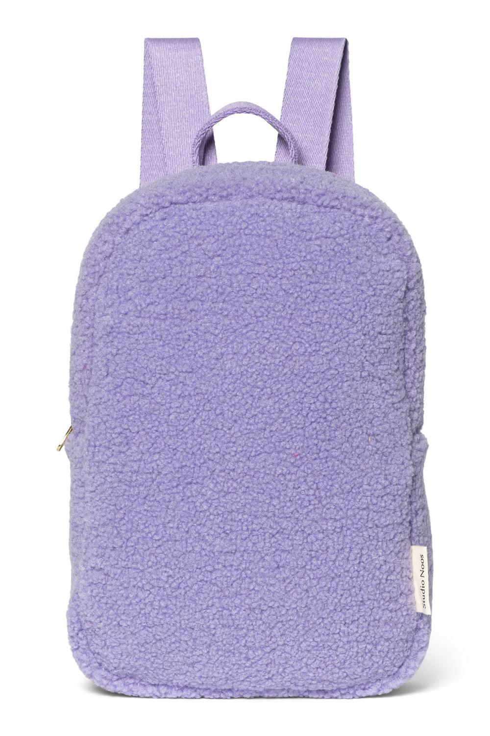 studio noos Lilac Teddy Mini Backpack