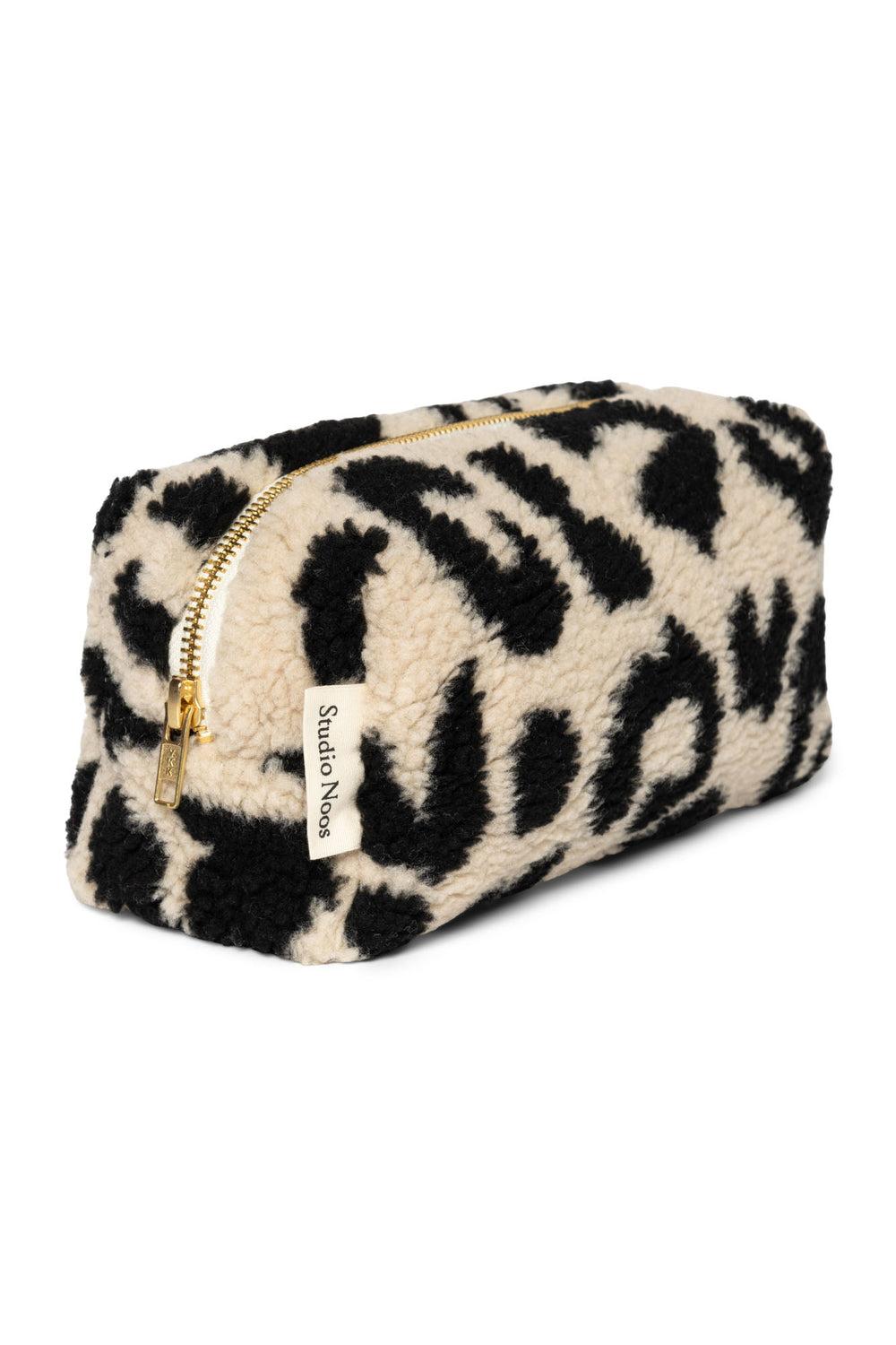 Studio Noos Luipaard Ecru Teddy Pouch