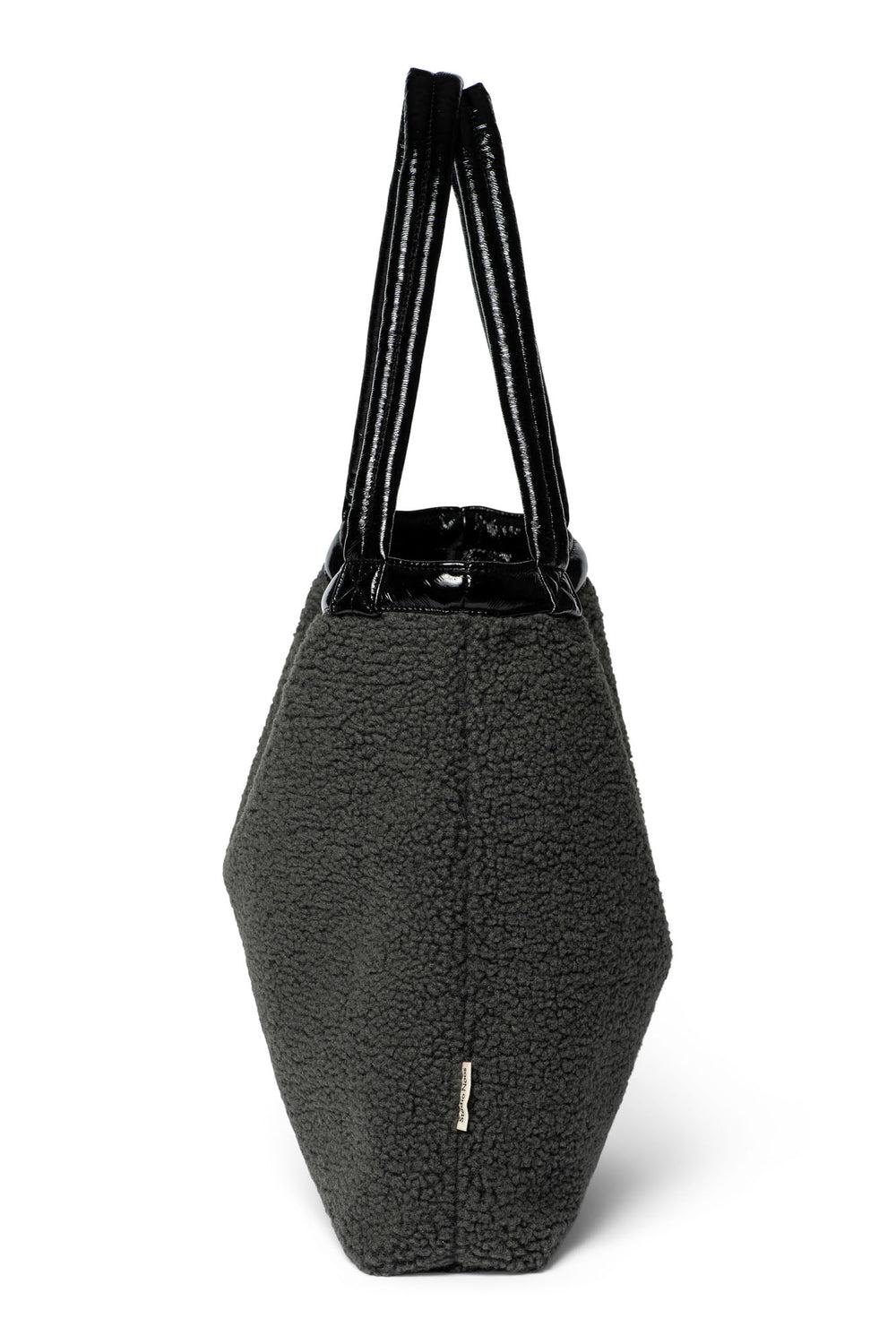 Studio Noos Omkeerbare Teddy Lak Mom Bag
