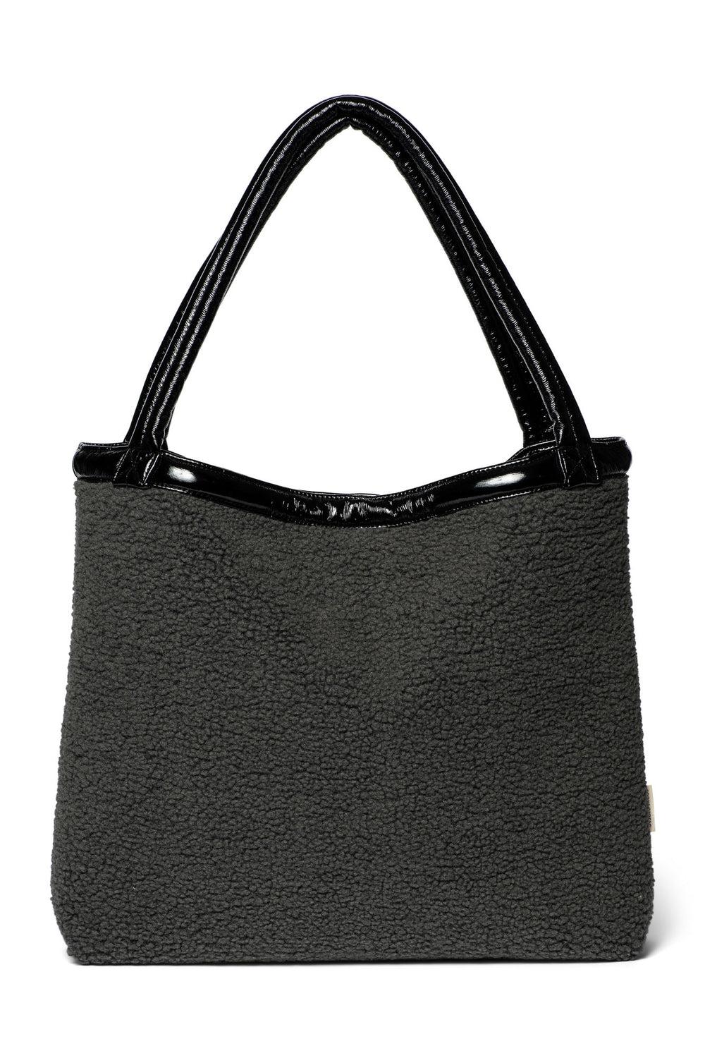 Studio Noos Omkeerbare Teddy Lak Mom Bag
