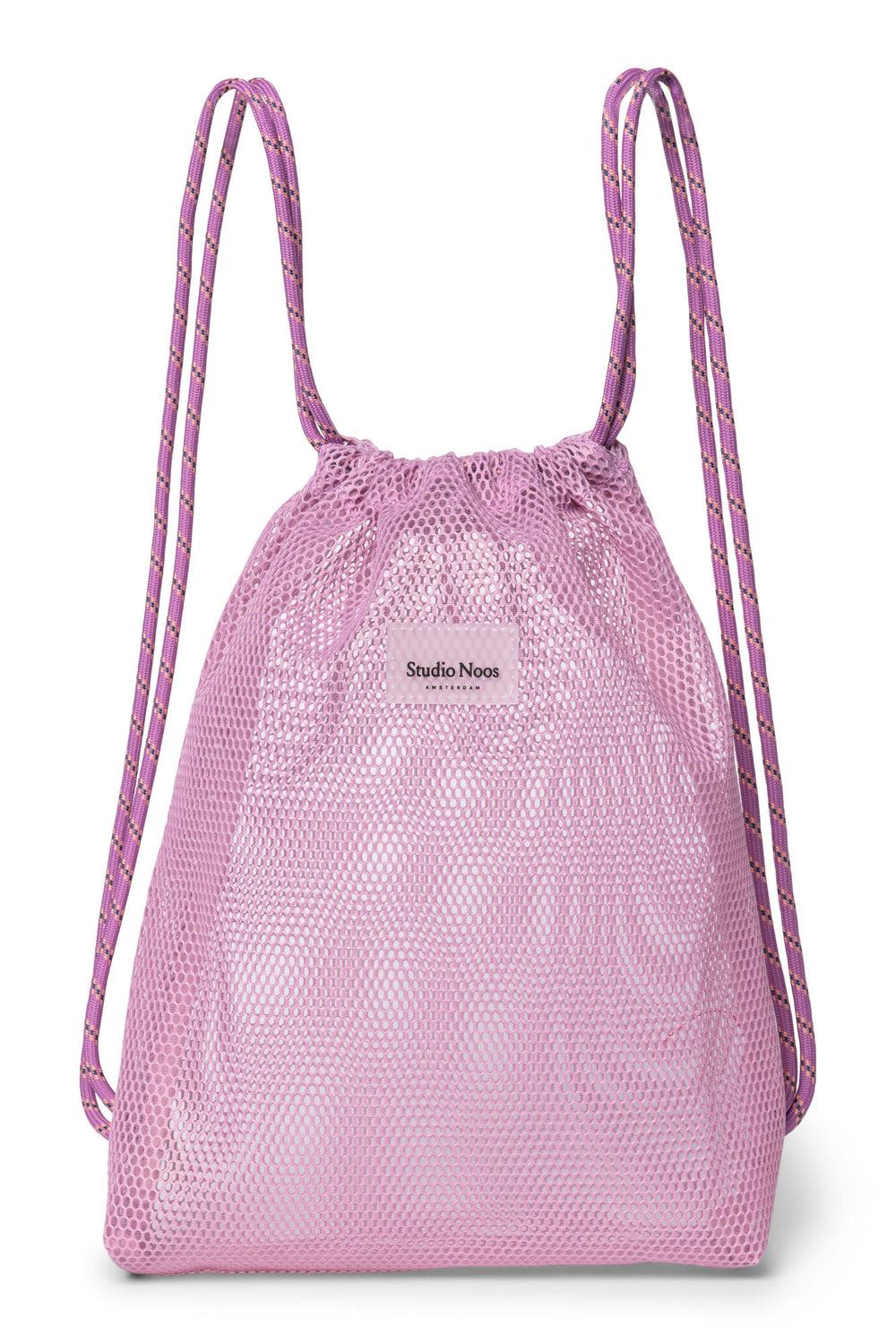 studio noos Roze Mesh Gym Bag