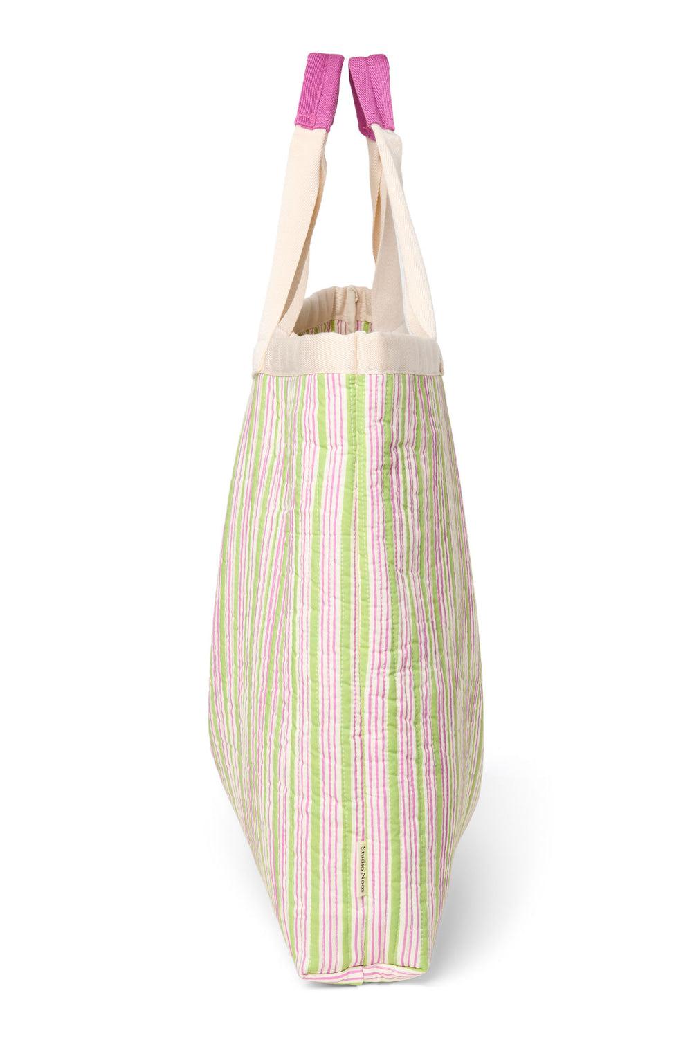 Studio Noos Serenity Cotton Striped Beach Bag