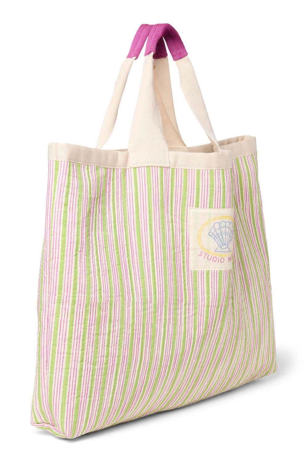 Studio Noos Serenity Cotton Striped Beach Bag