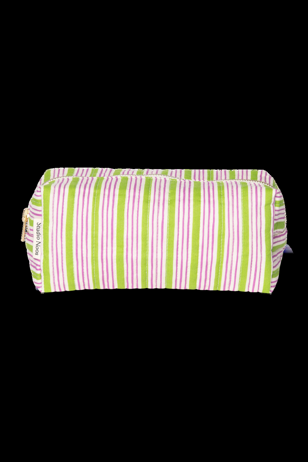 studio noos Serenity Cotton Striped Pouch