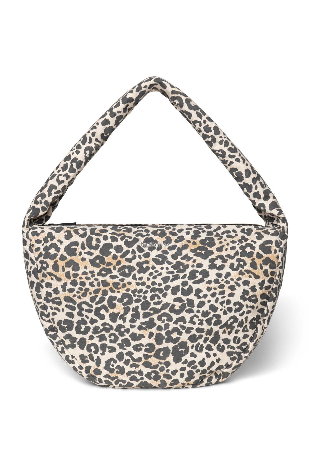 studio noos Soft Cotton Leopard Cross Body Bag
